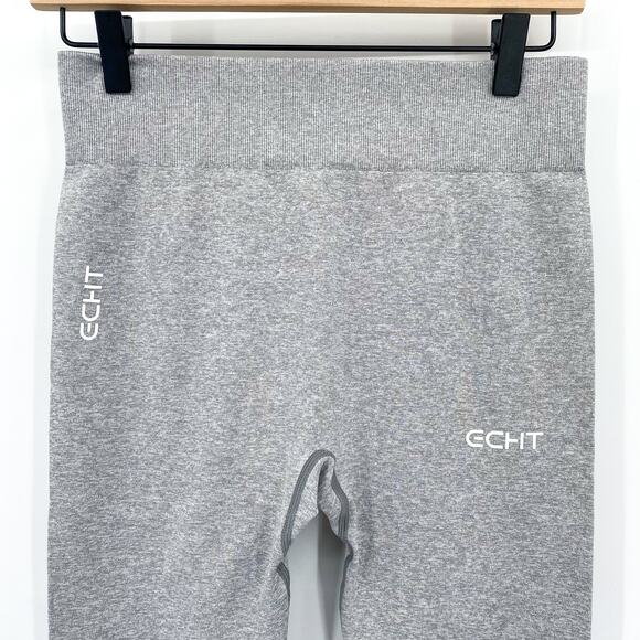 ECHT Arise Seamless Leggings High Rise in Heather‎ Gray Size Small - Picture 5 of 11